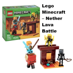 Lego - Minecraft, The Nether Lava Battle (21266)